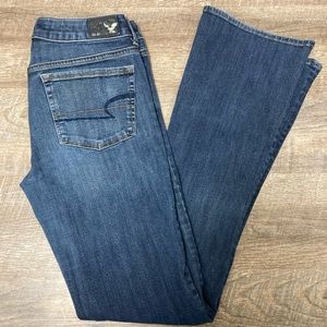 American Eagle Skinny Kick Jeans Size 6 Long